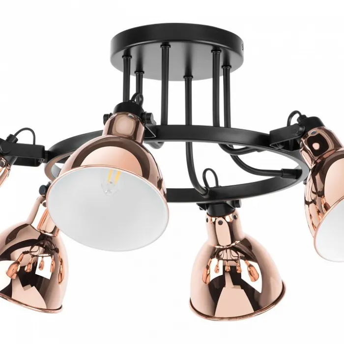 Люстра на штанге Lightstar Acrobata 761063 Цвет плафонов золото от ImperiumLoft