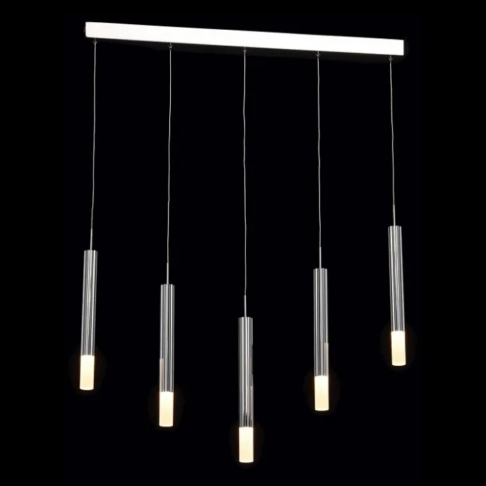 Подвесной светильник MW-Light Ракурс 6 631012405 Цвет арматуры хром Цвет плафонов белый от ImperiumLoft