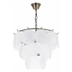 Подвесная люстра Arte Lamp Victoria A1734LM-5AB Цвет арматуры Коричневый Цвет плафонов Белый