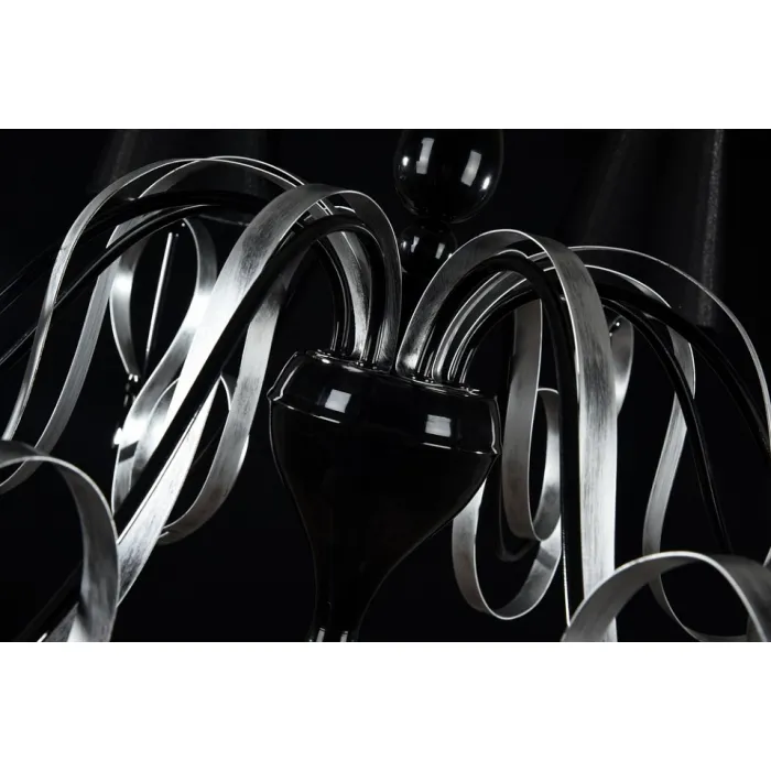 Подвесная люстра Maytoni Intreccio ARM010-08-R Цвет арматуры черный Цвет плафонов черный от ImperiumLoft