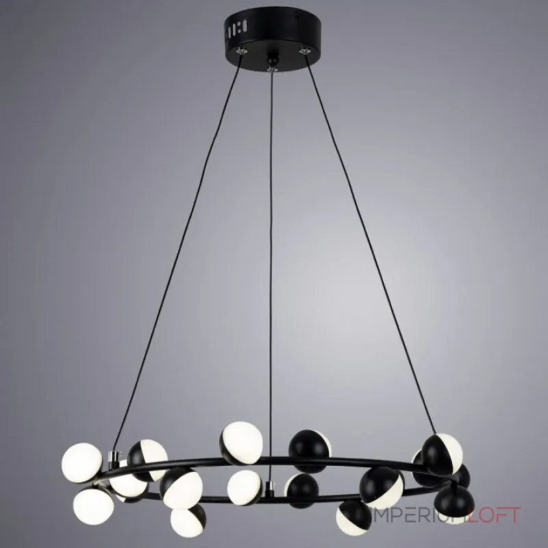 Подвесная люстра Arte Lamp Dexter A3619SP-18BK 