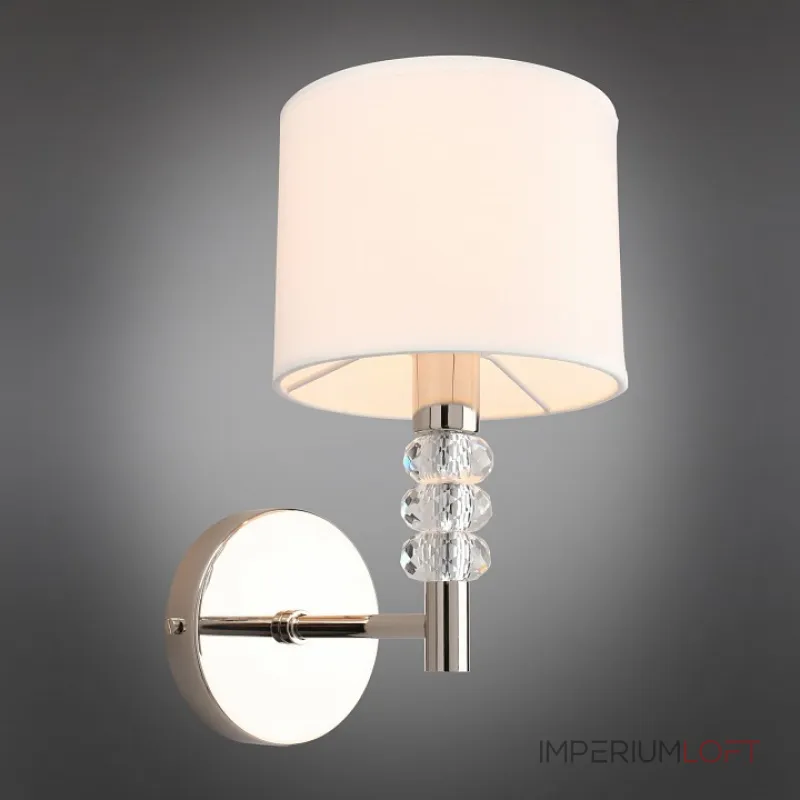 Бра Aployt Franula APL.724.01.01 Цвет арматуры никель Цвет плафонов белый