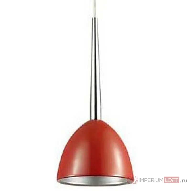 Подвесной светильник Odeon Light Tess 3958/1 Цвет арматуры хром Цвет плафонов красный от ImperiumLoft