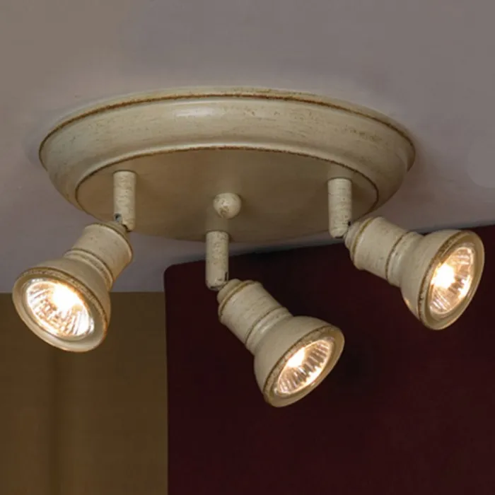 Спот Lussole Sobretta LSL-2507-03 Цвет арматуры серый Цвет плафонов серый от ImperiumLoft