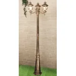 Фонарный столб Elektrostandard Diadema Diadema F/3 (GLYF-8046F/3) черное золото от ImperiumLoft