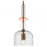 Подвесной светильник ST-Luce Illuvio SL1147.403.01 Цвет арматуры золото Цвет плафонов серый от ImperiumLoft
