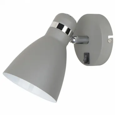 Бра Arte Lamp Mercoled A5049AP-1GY Цвет арматуры серый Цвет плафонов серый