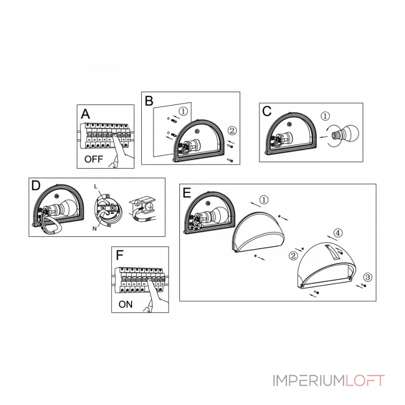 Накладной светильник Eglo ПРОМО Onja 89767 Цвет арматуры черный от ImperiumLoft Накладной светильник Eglo ПРОМО Onja 89767 Цвет арматуры черный от ImperiumLoft