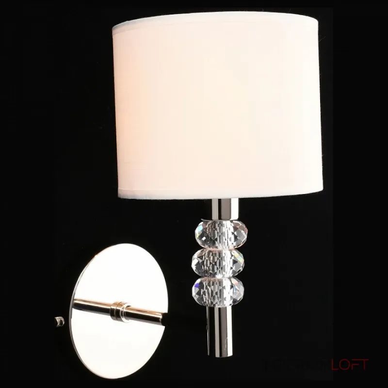 Бра Aployt Franula APL.724.01.01 Цвет арматуры никель Цвет плафонов белый