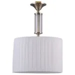 Подвесной светильник Omnilux Molveno OML-57606-01 Цвет арматуры бронза Цвет плафонов белый от ImperiumLoft