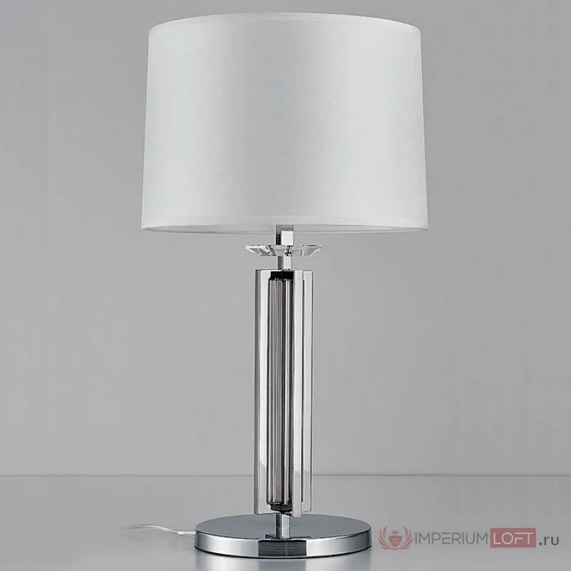 Настольная лампа декоративная Newport 4400 4401/T chrome без абажура от ImperiumLoft