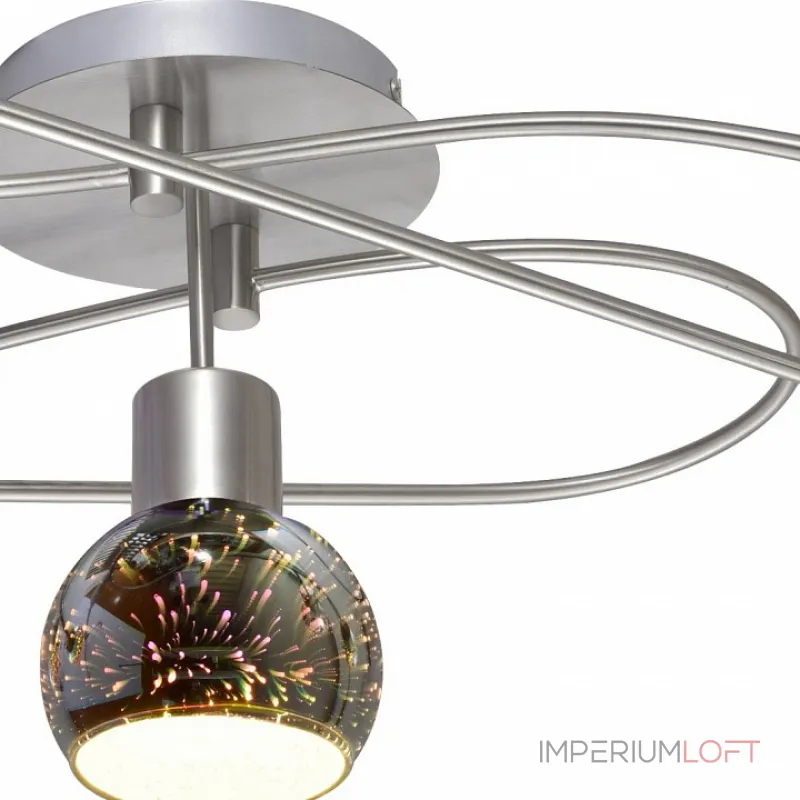 Потолочная люстра Arte Lamp Illusione A6125PL-5SS 