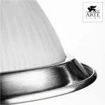 Подвесная люстра Arte Lamp American Diner A9366LM-5SS Цвет арматуры серебро Цвет плафонов прозрачный от ImperiumLoft