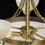 Подвесная люстра MW-Light Афродита 1 317010708 Цвет арматуры бронза Цвет плафонов кремовый от ImperiumLoft