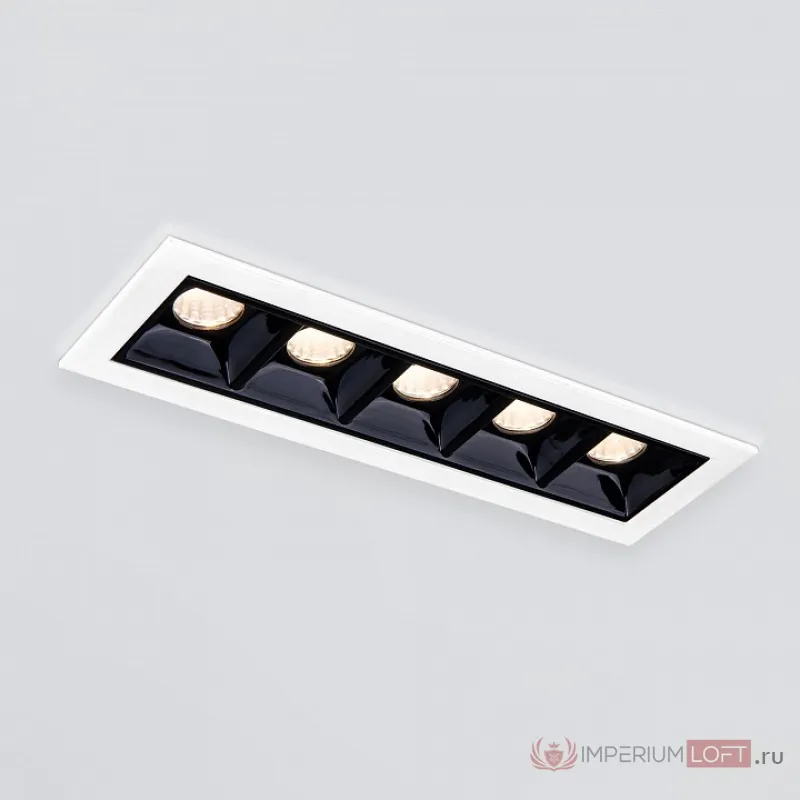 Встраиваемый светильник Elektrostandard 9921 a052480 Цвет арматуры черно-белый от ImperiumLoft