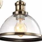 Бра Arte Lamp Oglio A9273AP-1AB Цвет арматуры бронза Цвет плафонов бронза