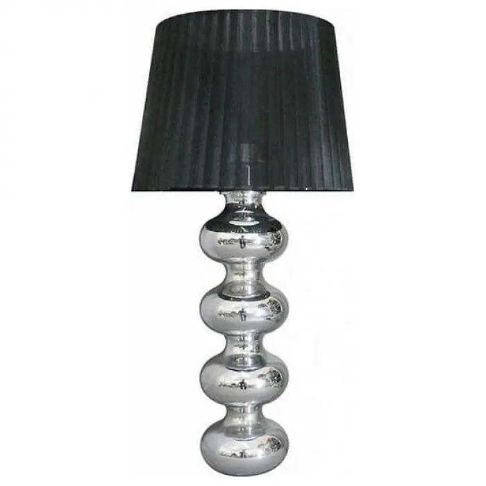 Настольная лампа декоративная Zumaline Deco TS-060216T Цвет плафонов черный Цвет арматуры хром от ImperiumLoft