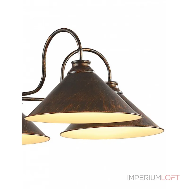 Подвесная люстра Arte Lamp Cone A9330LM-5BR Подвесная люстра Arte Lamp Cone A9330LM-5BR