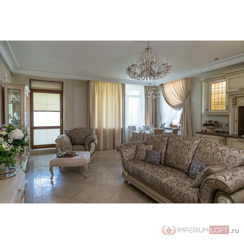 Подвесная люстра Maytoni Princess ARM270-12-R Цвет арматуры золото Цвет плафонов прозрачный от ImperiumLoft