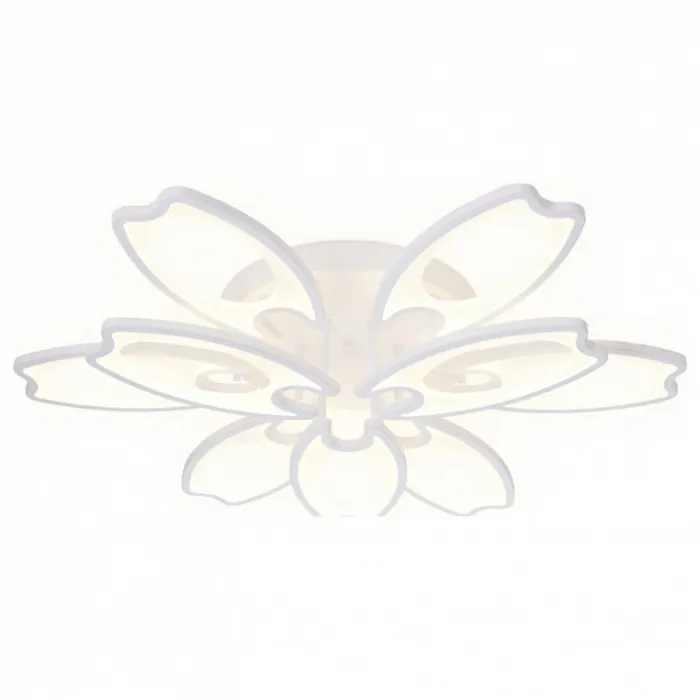 Накладной светильник Ambrella Original 4 FA579/6+3 WH белый 162W 700*640*120 (ПДУ РАДИО 2.4G) Цвет арматуры белый Цвет плафонов белый от ImperiumLoft