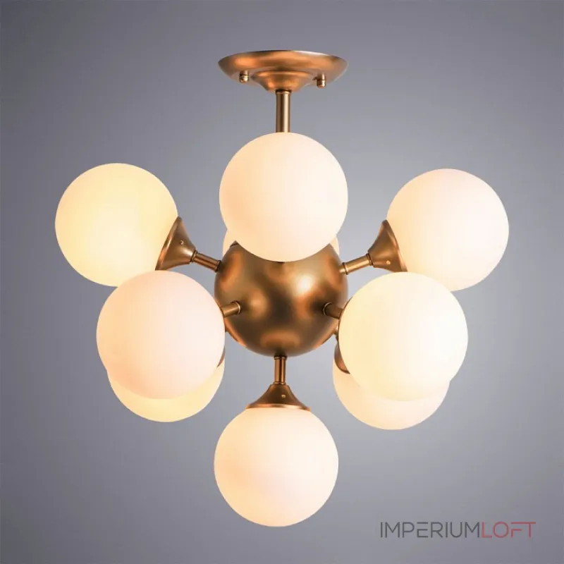 Потолочная люстра Arte Lamp Fobos A2704PL-9SG 