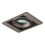 Встраиваемый светильник Donolux DL18615 DL18615/01WW-SQ Champagne/Black от ImperiumLoft
