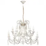 Подвесная люстра Nowodvorski Twist White 4985 цвет арматуры белый от ImperiumLoft