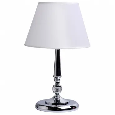 Настольная лампа декоративная MW-Light Аврора 1 371030601 Цвет арматуры хром Цвет плафонов белый от ImperiumLoft