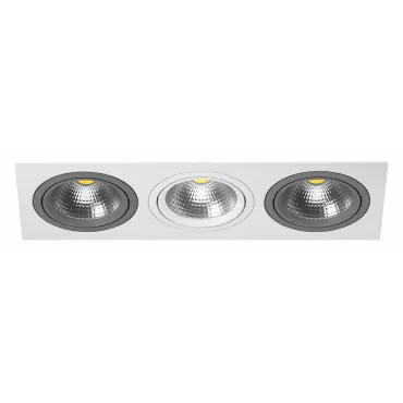 Встраиваемый светильник Lightstar Intero 111 i836090609 Цвет арматуры серый