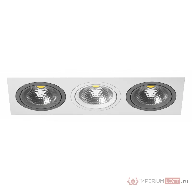 Встраиваемый светильник Lightstar Intero 111 i836090609 Цвет арматуры серый от ImperiumLoft