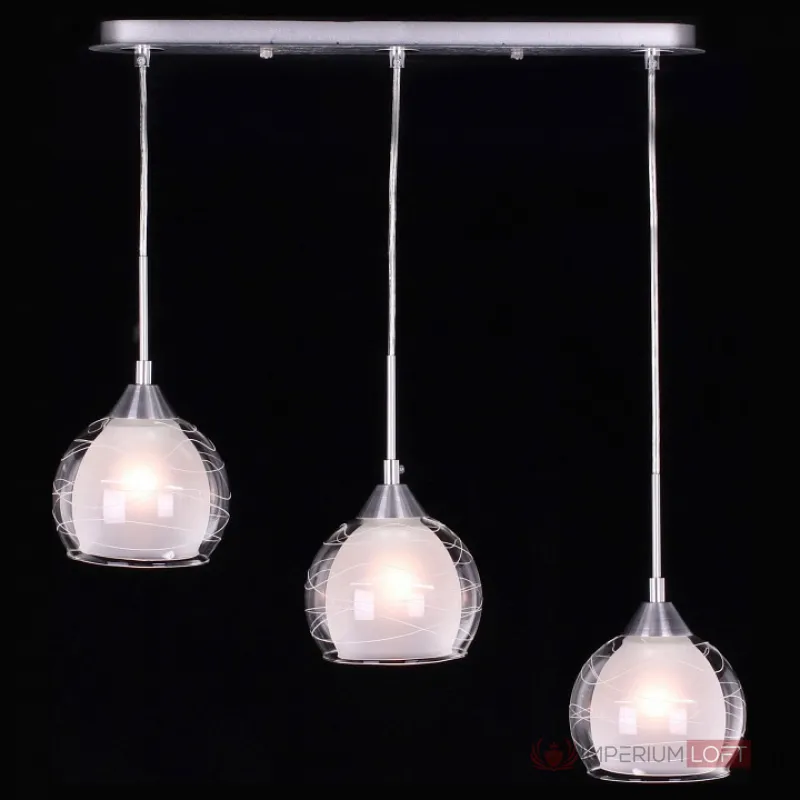 Подвесной светильник Citilux Буги CL157132 Цвет плафонов белый Цвет арматуры хром от ImperiumLoft