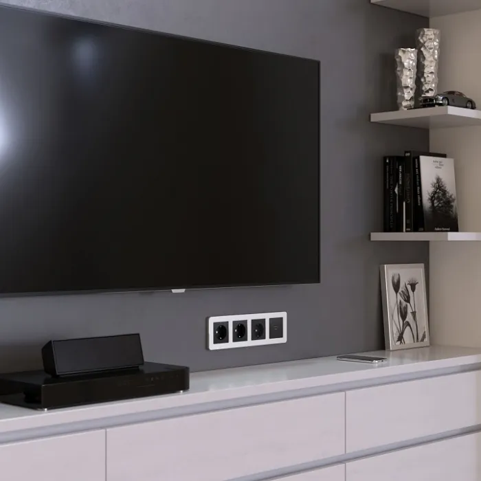 Рамка на 4 поста Werkel Platinum алюминий W0042606 от ImperiumLoft