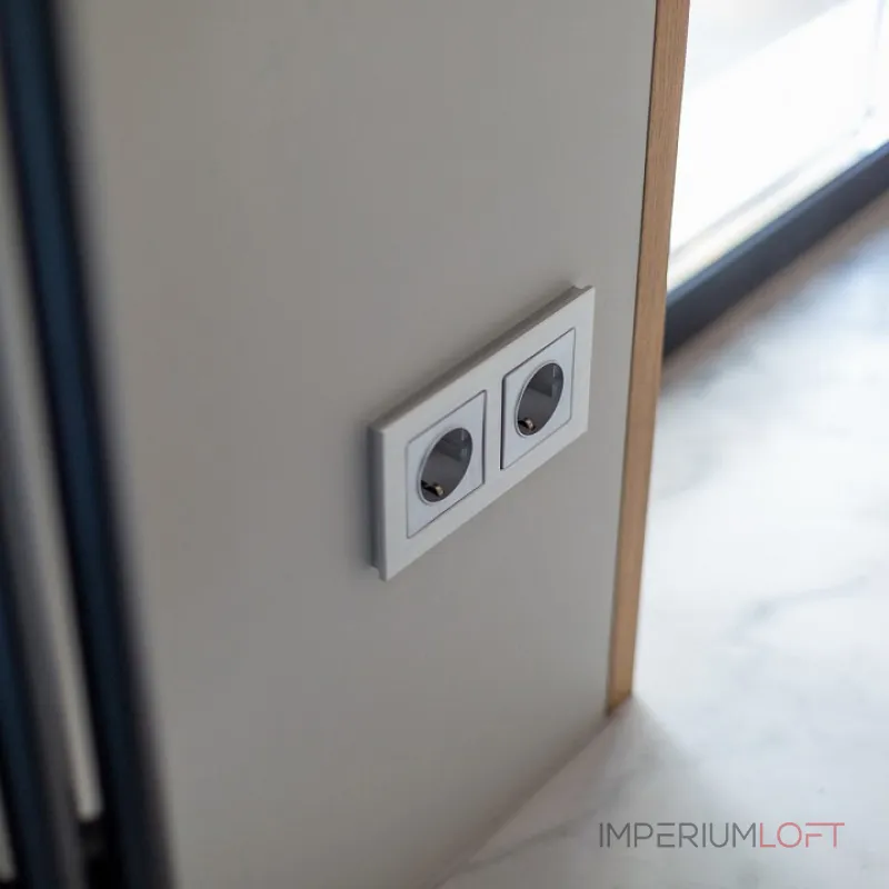 Рамка на 2 поста Werkel Aluminium (алюминий) W0021706 Цвет арматуры серебро