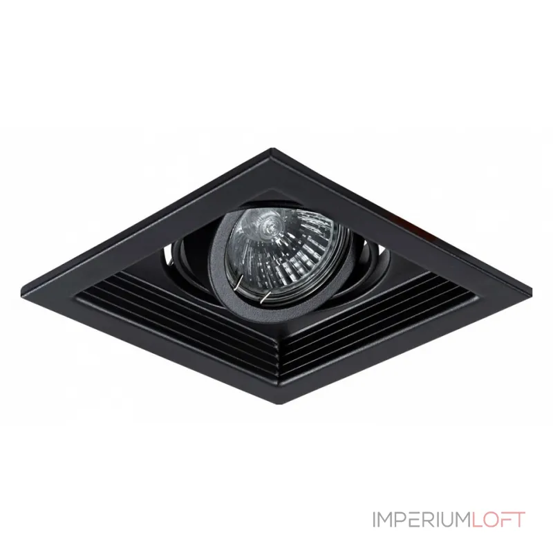 Встраиваемый светильник Arte Lamp Canis A6661PL-1BK