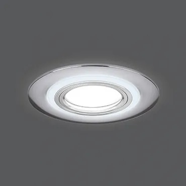 Встраиваемый светильник Gauss Backlight 16 BL141 Цвет арматуры хром Цвет плафонов хром
