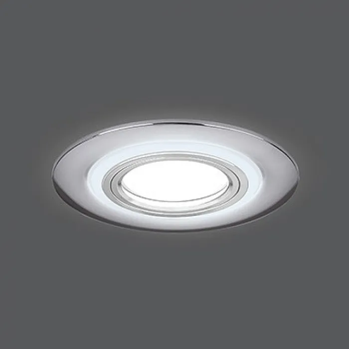 Встраиваемый светильник Gauss Backlight 16 BL141 Цвет арматуры хром Цвет плафонов хром от ImperiumLoft