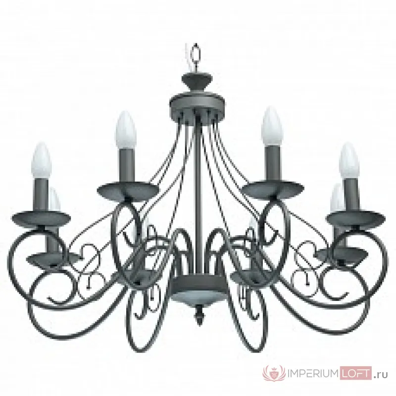 Подвесная люстра DeMarkt City Карбон 697010305 от ImperiumLoft