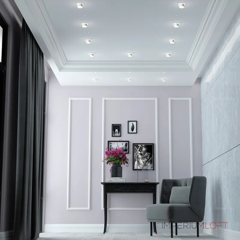 Встраиваемый светильник Novotech Lirio 370718 Цвет плафонов белый