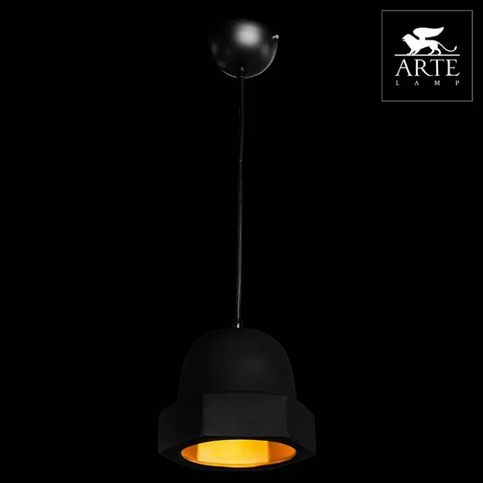 Подвесной светильник Arte Lamp Bijoux A6681SP-1BK Цвет арматуры черный Цвет плафонов черный от ImperiumLoft