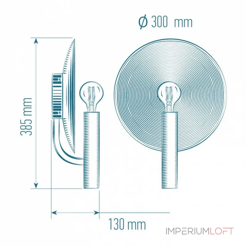 Бра Sun Lumen Orbis 091-138 от ImperiumLoft Бра Sun Lumen Orbis 091-138 от ImperiumLoft