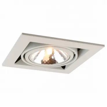 Встраиваемый светильник Arte Lamp Cardani A5949PL-1WH Цвет арматуры белый