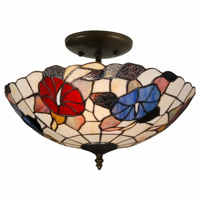 Светильник на штанге Arte Lamp Bouquet A3165PL-2BG Цвет арматуры медь Цвет плафонов разноцветный от ImperiumLoft