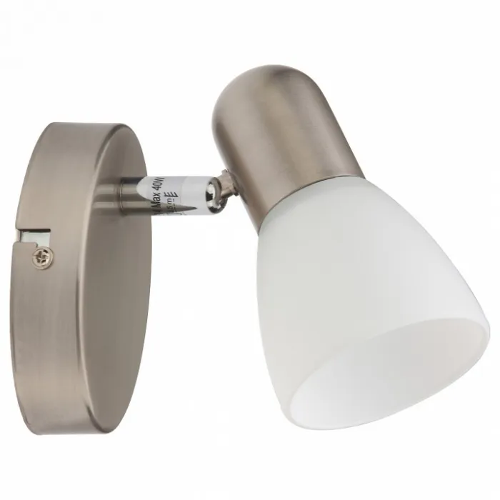 Спот TopLight Violet TL1231Y-01SN Цвет арматуры никель Цвет плафонов белый от ImperiumLoft