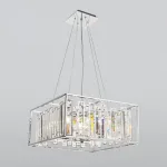 Подвесной светильник Bogate's Cella 312/6 Strotskis Цвет арматуры хром Цвет плафонов прозрачный от ImperiumLoft