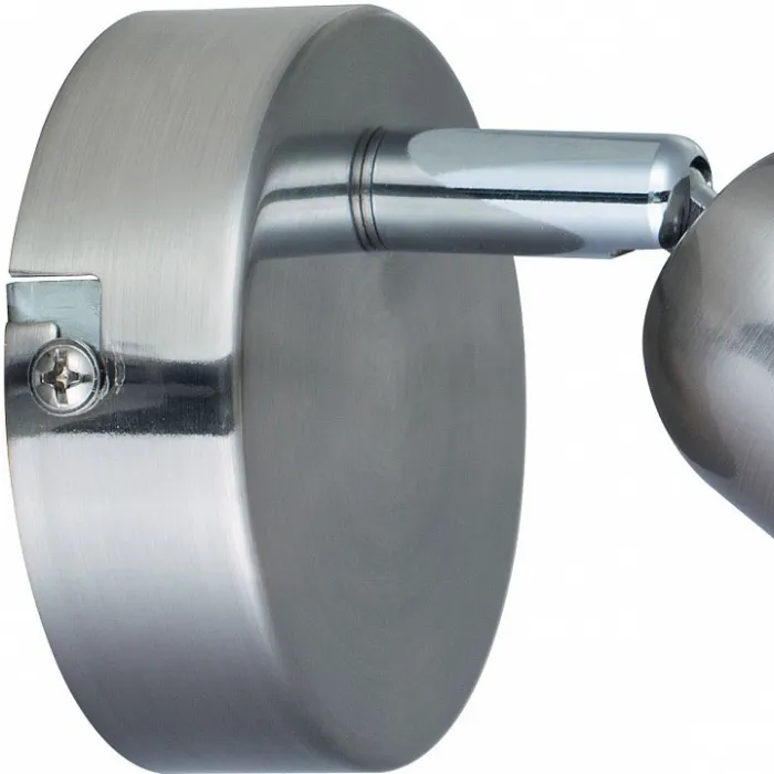 Спот Arte Lamp Falena A3115AP-1SS Цвет арматуры серебро Цвет плафонов белый от ImperiumLoft