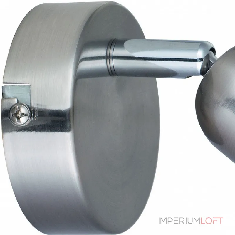 Спот Arte Lamp Falena A3115AP-1SS Цвет арматуры серебро Цвет плафонов белый