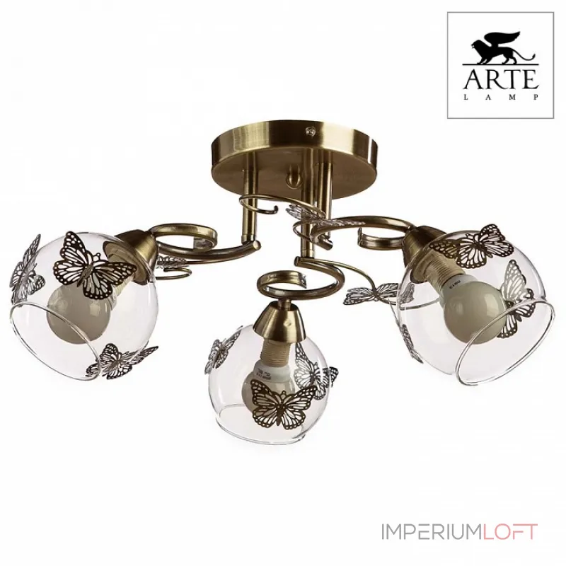 Потолочная люстра Arte Lamp Alessandra A5004PL-3AB 