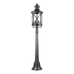 Наземный низкий светильник Odeon Light Sation 4045/3F Цвет арматуры черный Цвет плафонов черный от ImperiumLoft