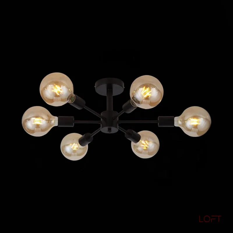 Потолочная люстра EVOLUCE Ano SL419.402.06  Потолочная люстра EVOLUCE Ano SL419.402.06