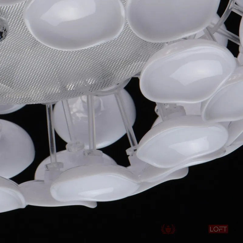 Накладной светильник MW-Light Виола 298013005 Цвет арматуры хром Цвет плафонов белый от ImperiumLoft